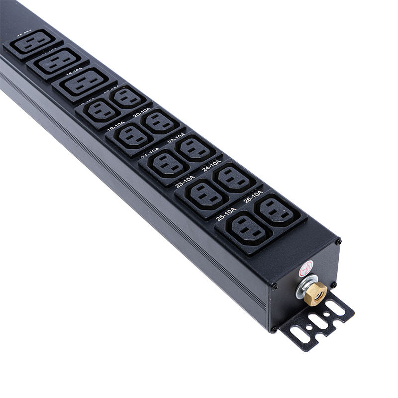 TCP/IP Intelligent Rack PDU 26 uttak IEC C13 /C19 1,5U flytende magnetisk kretsbryter vertikal