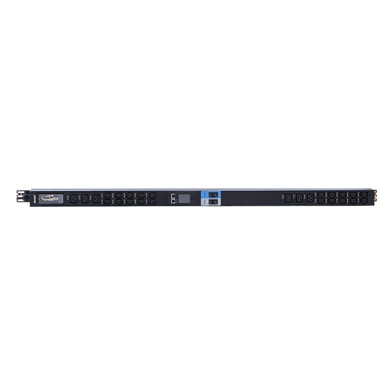 TCP/IP Intelligent Rack PDU 26 uttak IEC C13 /C19 1,5U flytende magnetisk kretsbryter vertikal