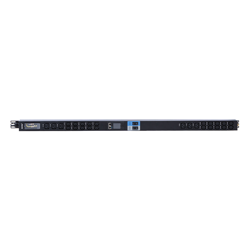 TCP/IP Intelligent Rack PDU 26 uttak IEC C13 /C19 1,5U flytende magnetisk kretsbryter vertikal