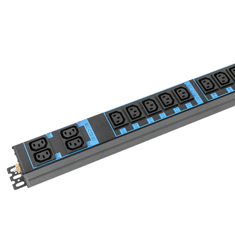 20-uttak C13 C19 Vertikal TCP/IP-sensor øko Smart Rack Pdu