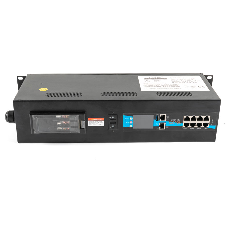 16-uttak C13 C19 2U Vertikal TCP/IP Sensor Breaker eco Smart Rack Pdu