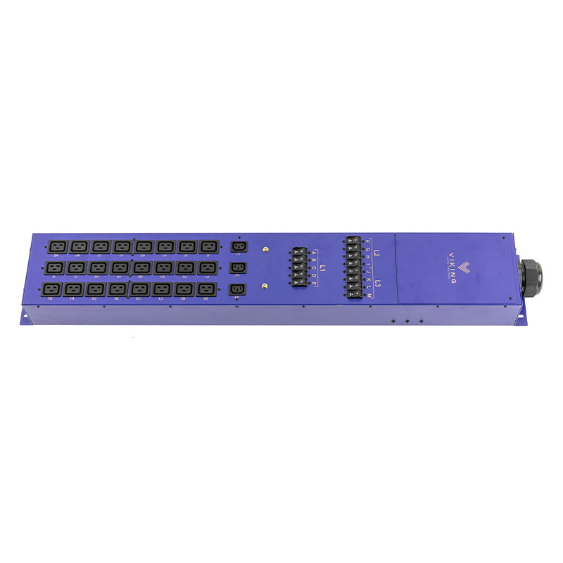 3-fase 27-uttak C13 C19 Vertikal Breaker Switched Pdu