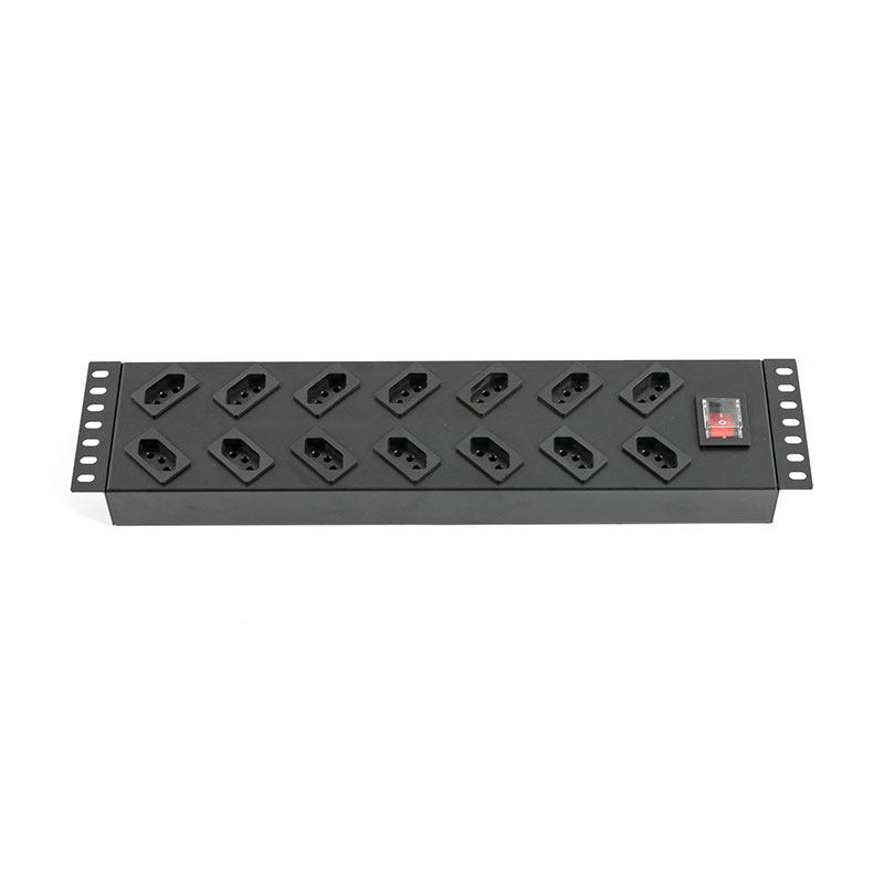 14-uttak Swiss Vertical Switched Rack Pdu