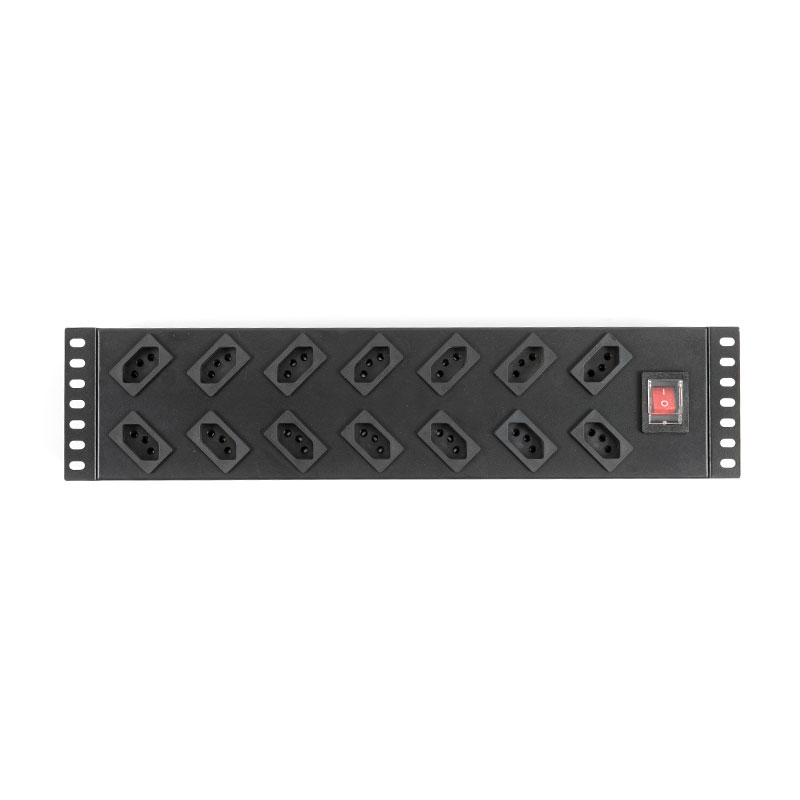 14-uttak Swiss Vertical Switched Rack Pdu